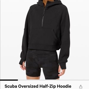 Lululemon scuba half zip